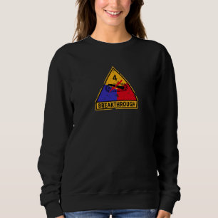 4th Armoured Division "Breakthrough" Grunge Women Sweatshirt
