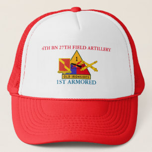4TH BATTALION 27TH FIELD ARTILLERY 1ST ARMORED HAT