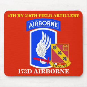 4TH BATTALION 319TH FIELD ARTILLERY MOUSEPAD