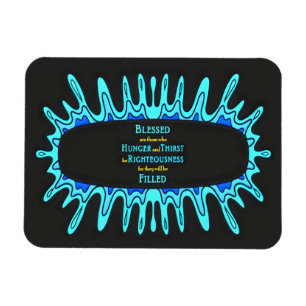 4th Beatitude - Righteousness Magnet