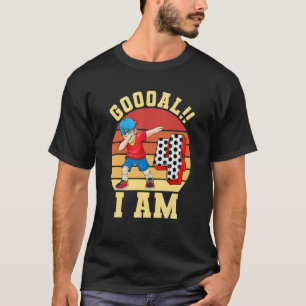 4th Birthday Soccer Themed Birthday Party 4 Years T-Shirt