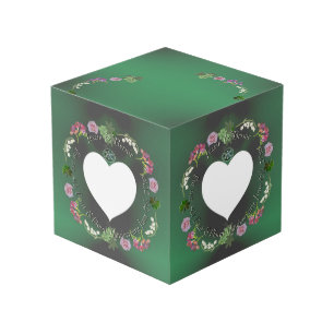 4th Fruit & Floral Anniversary Photo Cube