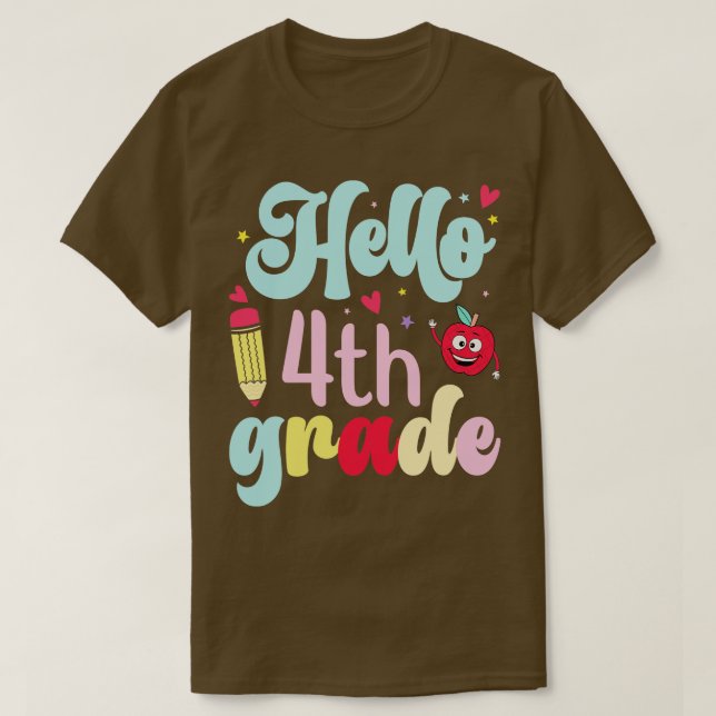 4th Grade 1 T-Shirt (Design Front)