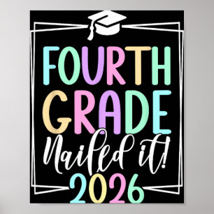 4th Grade 2026 Fourth Grade Graduation _2 Poster