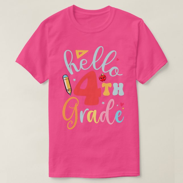 4th Grade 2 T-Shirt (Design Front)