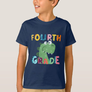 4th GRADE Dino Squad boys Girls teacher B2S T-Shirt