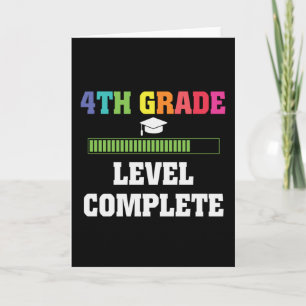 4th Grade Graduation Level Complete Student Gift Card