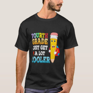 4Th Grade Just Got A Lot Cooler Back To School Gif T-Shirt