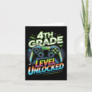 4th Grade Level Unlocked Game On 4th Grade Back To Card