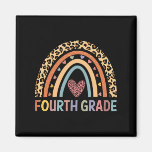4th Grade Rainbow Teacher Team Fourth Grade Squad Magnet