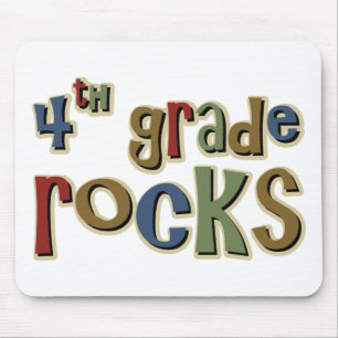 4th Grade Rocks Fourth Mouse Pad