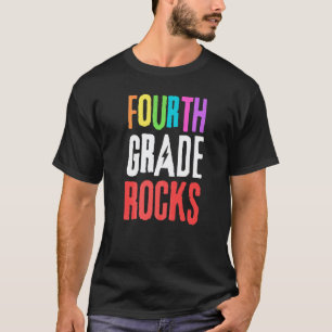 4th Grade Squad School Teacher Student Fourth Grad T-Shirt