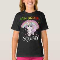 4th Grade Squad Third Teacher Student Team Unicorn