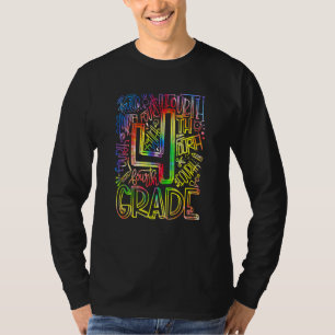 4th Grade Teachers Kids Happy First Day Back To Sc T-Shirt