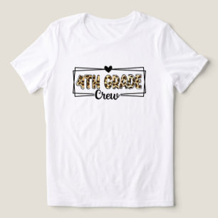 4th Grade Vibes – Funny Fourth Grade Teacher Back Tri-Blend Shirt