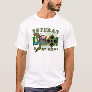 4th Inf Div - Vietnam (w/CIB) T-Shirt