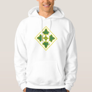 4th Infantry Division Badge Hoodie