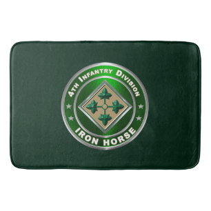 4th Infantry Division  Bath Mat