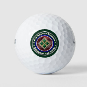 4th Infantry Division Golf Balls