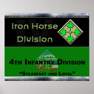 4th Infantry Division Poster