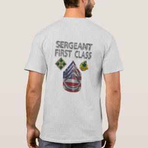 4th Infantry Division Sergeant First Class T-Shirt