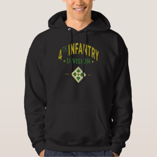 4th Infantry Division - United States Military Hoodie