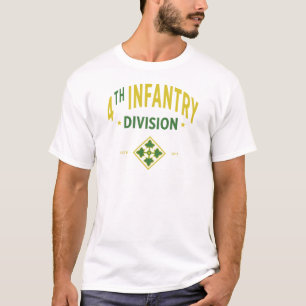 4th Infantry Division - United States Military T-Shirt