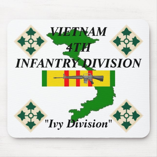 4th Infantry Vietnam Mousepad (Front)