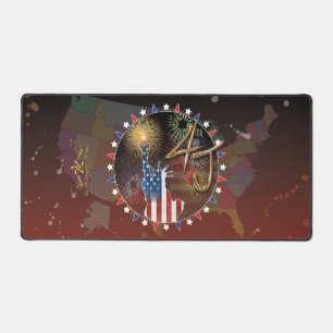 4th J Desk Mat