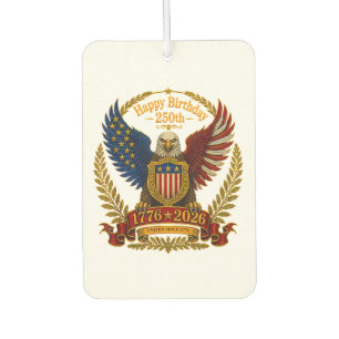4th July 250th Independence Day 250 Years Car Air Freshener