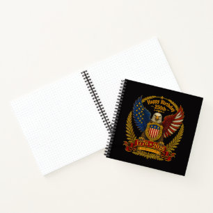 4th July 250th Independence Day 250 Years Notebook