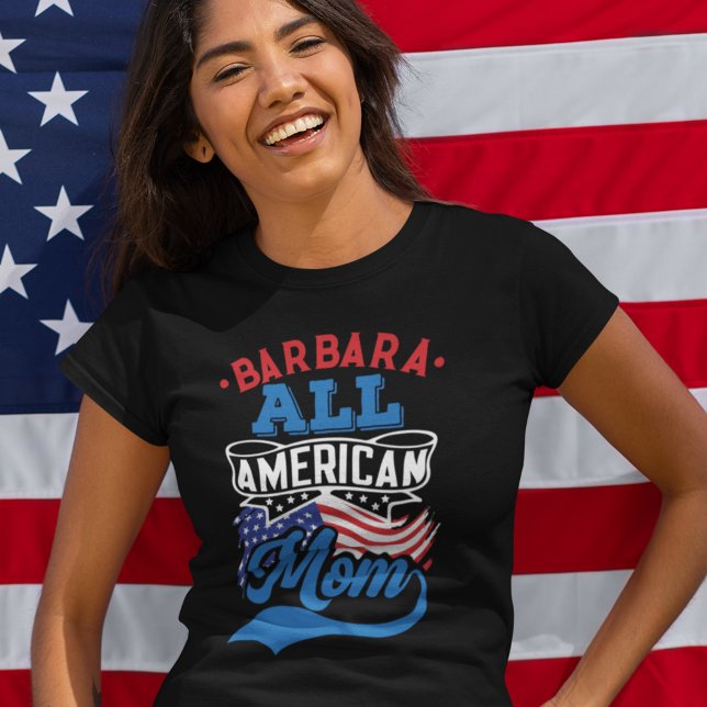 4th july All american mum patriotic family T-Shirt (Creator Uploaded)