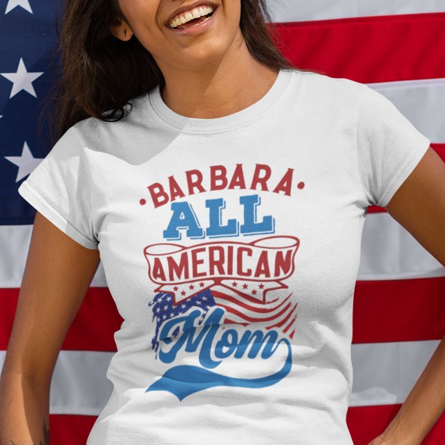 4th july All american mum patriotic family T-Shirt (Creator Uploaded)