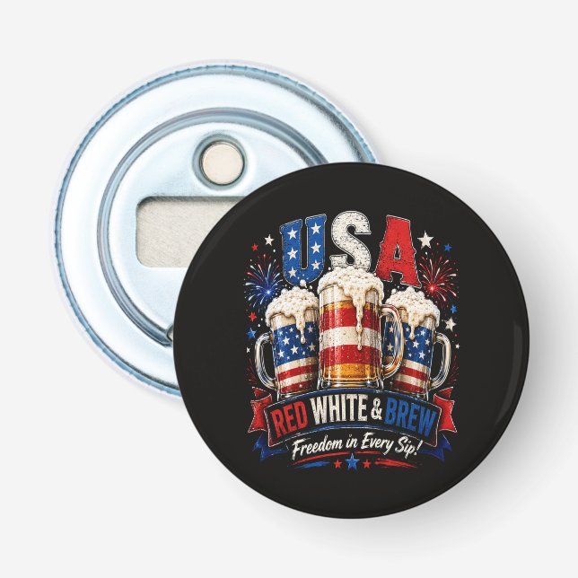 4th july america 250th bottle opener (Front)