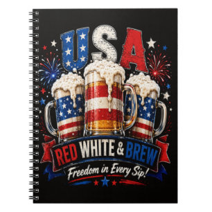 4th july america 250th notebook