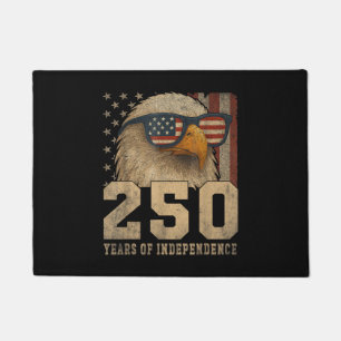 4th July American Flag Eagle Vintage 250 Years 177 Doormat