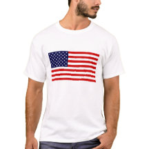 4th July American Flag T-Shirt