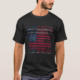 4TH July American Independence Day.  USA Patriot T-Shirt