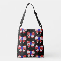 4th July Apparel America USA Flag Patriotic ribbon