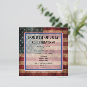 4TH July Celebration Party Invitation