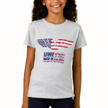 4th July Girl's T-Shirt