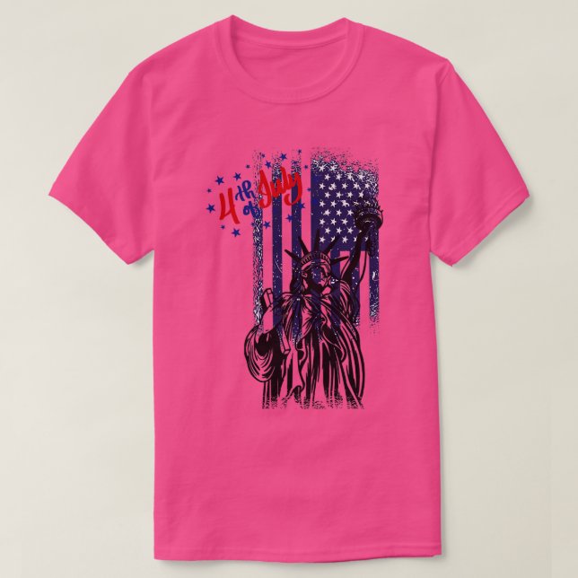 4th July Independece Day  T-Shirt (Design Front)