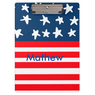 4th july independence day add name text US flag Clipboard