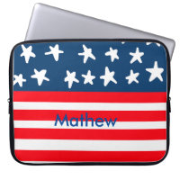 4th july independence day add name text US flag