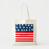 4th july independence day add name text US flag