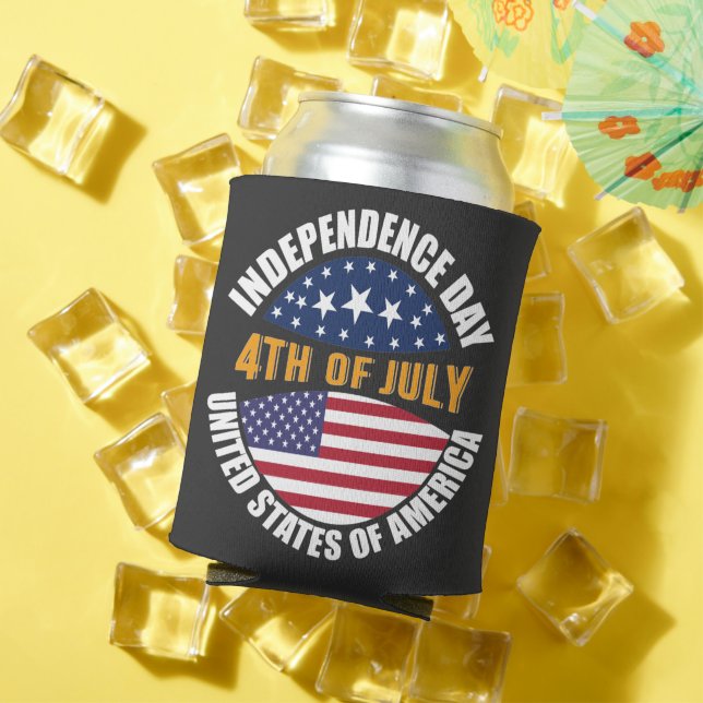 4th July Independence Day  Can Cooler (In Situ Summer)