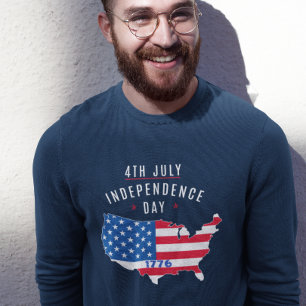 4th JULY-Independence Day Design Sweatshirt