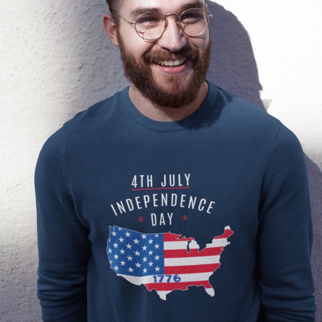 4th JULY-Independence Day Design Sweatshirt (Creator Uploaded)
