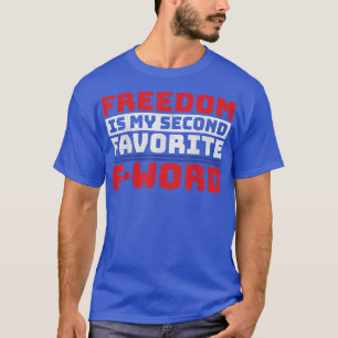 4th July Independence Day Red Blue White Colour Gr T-Shirt