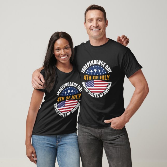 4th July Independence Day T-Shirt (Unisex)